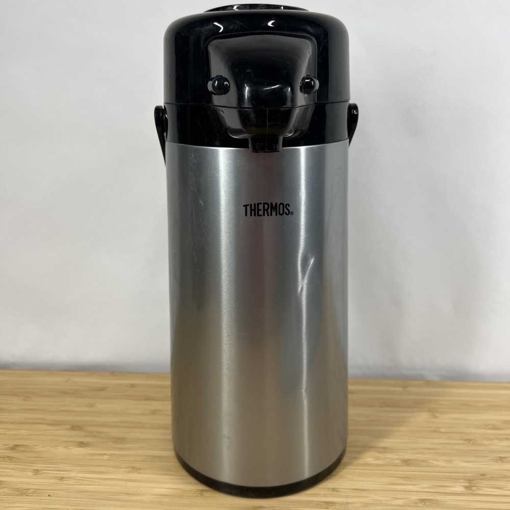 Thermos‎ 2.5L P010 PP1920M2 Stainless Steel Airpot Coffee Pump Dispenser